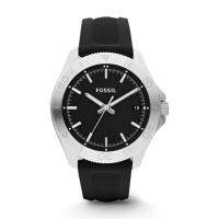 Fossil นาฬิกาข้อมือผู้ชาย สายเรซิ่น รุ่น AM4443 - Black