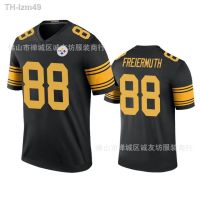 เสื้อฟุตบอล NFL Steelers 88 Black Yellow Letters Pat Freiermuth Jersey