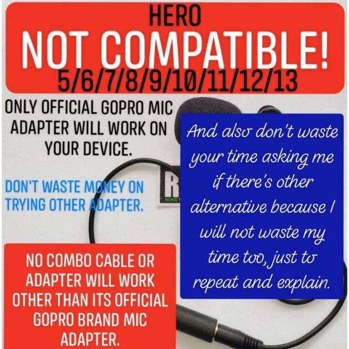 Mic Adapter for GoPro/SJCAM/Ausek TRS/TRRS 3.5mm female to Mini USB /Micro USB/Type C Lazada PH