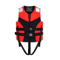 Life Jacket for Adult Super Buoyancy Neoprene Life Surf Raft Kayak Fishing Jet Ski Water Sport Swimming Rescue Life Vest  Life Jackets