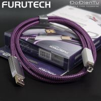 [FURUTECH Data Cable] Furukawa FURUTECH GT2 Pro สายเคเบิลเชื่อมต่อข้อมูลดิจิทัล DAC พอร์ตสี่เหลี่ยม ชุบเงิน 2.0 A-2.0 BTH