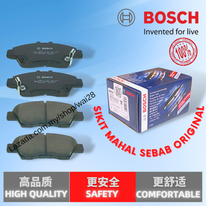 BOSCH Front Disc Brake Pad HONDA CITY TMO GM2, T9A GM6, JAZZ GK5 T5A GE