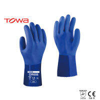 ถุงมือยาง PVC TOWA™ รุ่น OR656 | สัมผัสน้ำมัน | สัมผัสสารเคมี