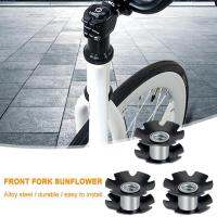 3Pcs Mountain Bike Fangled Nut 28.6Mm จักรยาน Steer Tube Ahead ชุดหูฟัง Star Nuts