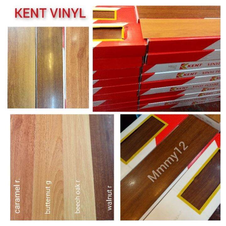 KENT Vinyl Tiles PLANKS 4x36 inches waterproof Lazada PH