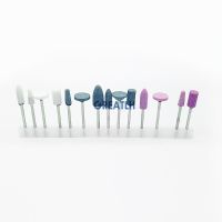 Dental Gravel Ceramic Burs Fine Stone Polishing Burs For Composite Polishing Dental Lab Burs 2.35Mm Shank Dental Drills