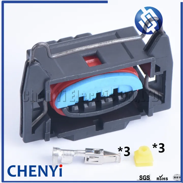 1 sets 3 Pin auto waterproof connector EDIS Coil Pack Connector Socket