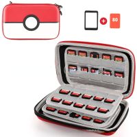 Applicable To Switch/switch Oled Sd Game Card Bag  Sprite Ball  120 Grid Card Slot  Portable Eva Storage Cases Covers