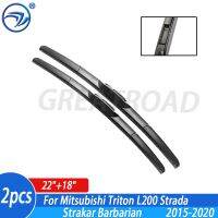 Wiper Front Wiper Blades For Mitsubishi Triton L200 Strada Strakar Barbarian Windshield Windscreen Front Window 22"+18"