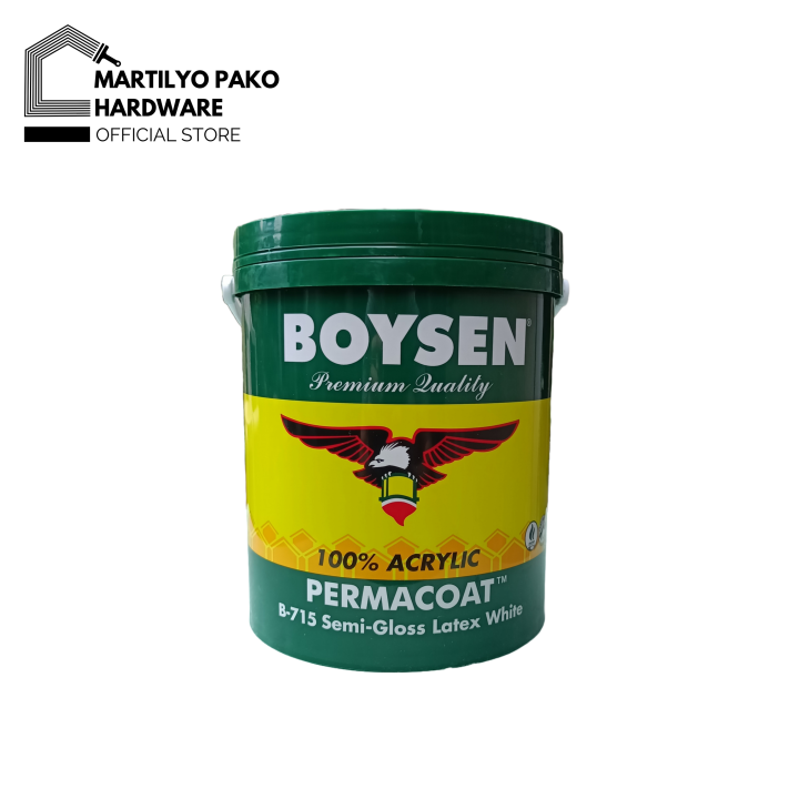 BOYSEN Permacoat Semi-Gloss Latex 4L | Lazada PH