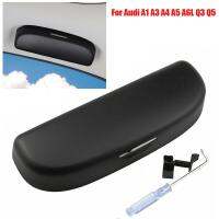 Black Car Driver Sunglasses Box Holder for Audi A1 A3 A4 A5 A6L Q3 Q5 Eyewear case