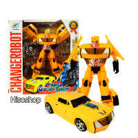 Change robot หุ่นยนต์แปลงร่างเป็นรถ ทรานฟอเมอร์ Bumblebee แปลงร่างเล่นมือ ขยับได้ทุกส่วน