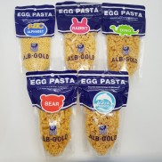 Mì Nui Trứng EGG Pasta ALB - GOLD Nhật Bản 90g Cho Bé Từ 8 Tháng Tuổi Hình