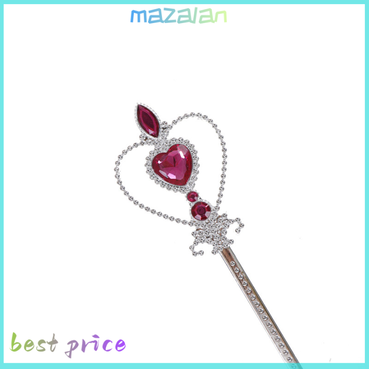 mazalan-1ชุดคริสตัลผู้หญิง-tiara-มงกุฎเจ้าหญิง-magic-wand-girls-อุปกรณ์ผม