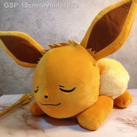 ☜ของใหม่15smilevonla1976 Pokémon ใหญ่ Eevee Brinquedo De Pelúcia Boneca Travesseiro Macio 50Cm Centro De