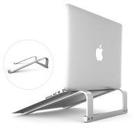 Luxury Aluminium Alloy Metal Laptop Stand Notebook Holder Cooler PC Bracket Riser Non-Slip Laptop Support for Macbook Pro Air Laptop Stands