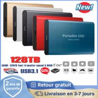 New Portable High Speed Mobile Solid State Drive 1/2/8/16/64TB SSD Mobile Hard Drives External Storage Decives for Laptop mac