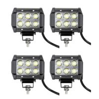 CarCool ไฟสปอตไลต์ LED 18W อเนกประสงค์,ไฟตัดหมอกสำหรับรถยนต์เรือออฟโรดไฟตัดหมอกสำหรับรถยนต์ชิ้น/เซ็ต6000K IP67