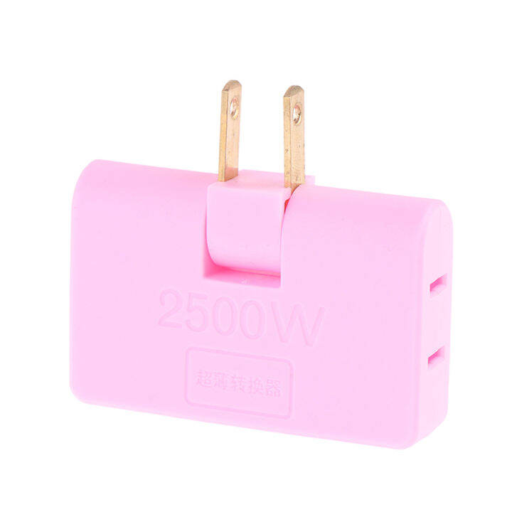 【Ready for stock】 Rotatable Socket Converter 3 In 1 Extension Plug