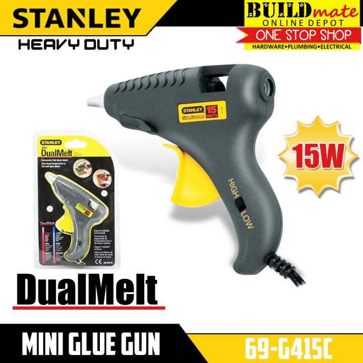 STANLEY DualMelt Mini Glue Gun 15W 69GR15C •BUILDMATE• SHT Lazada PH