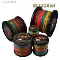 ▼✐● Hercules Braided Fishing Line 8 Strands Multicolor 100M 300M 500M 1000M 1500M 2000M Sea Fishing Cord linha multifilamento 8 fio