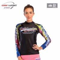 [COD] long-sleeved jellyfish surfing swimming tops matching womens snorkeling