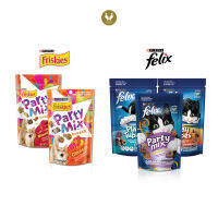 Felix Friskies เฟลิกซ์ ฟริสกี้ส์  ขนมแมว มีรสให้เลือก (60g)