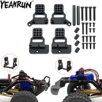 YEAHRUN 4PCS Metal Front Rear Shock Absorber Towers Mount for 1/18 RC Crawler TRX4M Bronco Defender Upgrade Parts