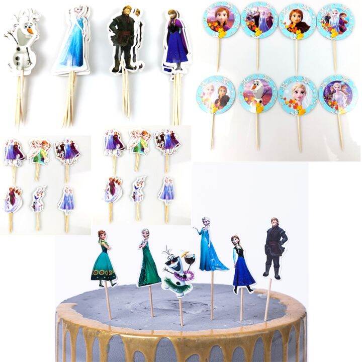 cw-frozen-theme-toppers-decorate-birthday-baby-shower-kids-boys-favors-with-sticks-24pcs-lot