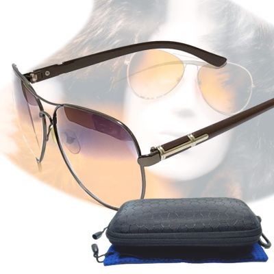 แว่นตากันแดด แว่นแฟชั่น ป้องกัน UV400 ใส่สบายตา