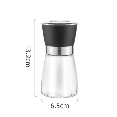 Pepper Grinder 2 in 1 Stainless Steel Manual Salt and Pepper Mill Grinder Spice Shakers Kitchen Tools Accessories for Cooking