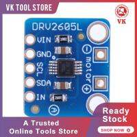 ตัวควบคุมมอเตอร์ DRV2605L Haptic มี In/ TRIG มอเตอร์ทั่วไปพินติเช I2C โมดูลไดร์เวอร์3V 5V สำหรับ Arduino