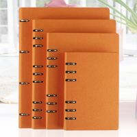 RuiZe faux leather notebook A5 B5 A6 spiral notebook planner A4 ring binder office business notepad note book agenda 2022 Note Books Pads