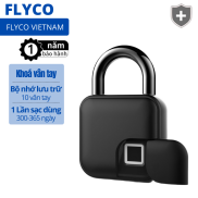 Ổ Khóa cửa cảm biến vân tay thông minh Flyco FA06 Chống Nước Chống Cắt Pin