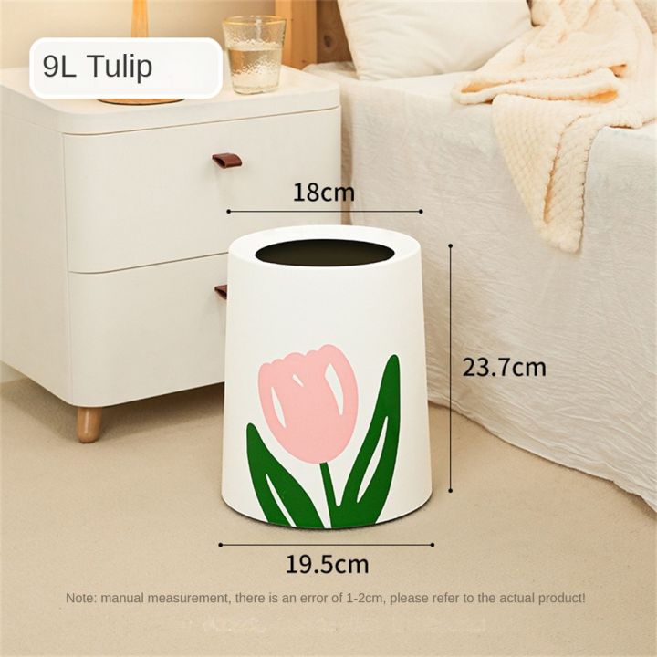 ดอกทิวลิปถังขยะ-beusia-ห้องนั่งเล่นห้องนอนห้องน้ำคู่ในครัวเรือนขนาดใหญ่ทันสมัยและเรียบง่าย