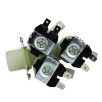 1PC 1 to 3 Plastic Electric Solenoid Valve N/C Normal Closed DC 12V/24V AC 220V G3/4 Male Thread For Coffee machine water inlet