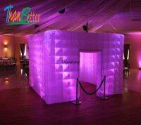 hyfvbujh✉❍  ThanBetter Inflatable Photo Booth Carbin house With Multi-color