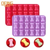 Puppy Dog Paw and Bone Ice Trays Silicone Pet Treat Molds Soap Chocolate Jelly Candy Mold Cake Decorating Baking Moulds Bread  Cake Cookie Accessories