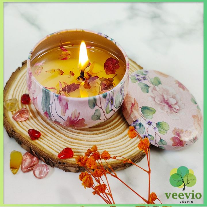 veevio-เทียนหอม-อโรมาเทอราพี-ตลับเทียนบาล์ม-กลิ่นหอม-ผ่อนคลาย-scented-candle