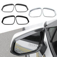 For Toyota Rav4 2019 2020 2021 2022 Side Rear View Mirror Rain Shield Eyebrow Covers Trim ABS Chrome Car Stickers Decoration