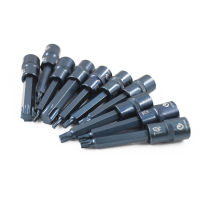 1PC ยาวพิเศษ 100 มม.T20 T25 T30 T35 T40 T50 T60 T70 ไขควง Torx Bits 1/2 นิ้วสำหรับประแจ 6 จุด Spline ซ็อกเก็ตบิต-Kuosie