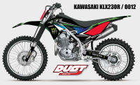 สติ๊กเกอร์วิบาก KAWASAKI KLX 230R ทั้งคัน Graphic kit สติ๊กเกอร์เคลือบเงา สุดคุ้ม