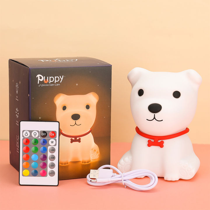 kawaii-led-night-light-sensor-lights-lampe-dog-remote-control-table-lamp-bedroom-decoration-veilleuse-baby-kids-christmas-gifts