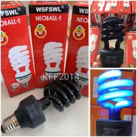 หลอดแบล็คไลท์ คอมแพคสไปรัล 30W E27 BLACKLIGHT LAMP สว่างมาก ขั้วเกลียว ทรงทอร์นาโด