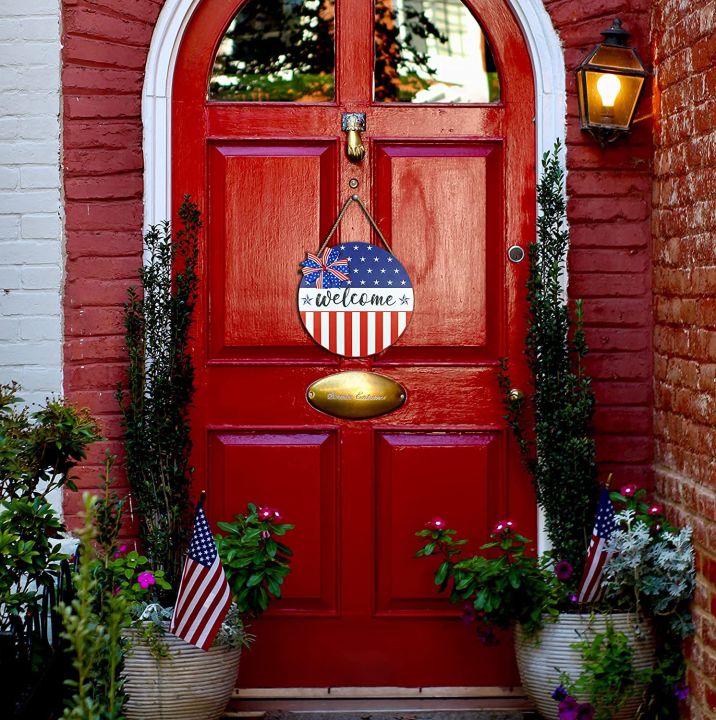 independence-day-wreath-welcome-wreath-memorial-day-door-sign-independence-day-sign-memorial-day-wreath