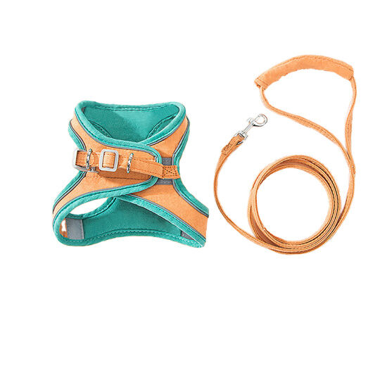 Petlifeland dây xích phản quang cho thú cưng da lộn mới áo ba lỗ dây đeo - ảnh sản phẩm 7