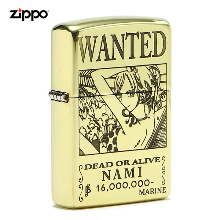 Zippo lighter genuine Zippo One Piece Luffy Sauron Nami Limited