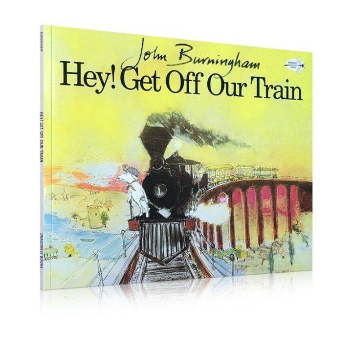 hey-original-english-get-off-our-train-wu-minlan-recommended-picture-book-john-burningham-childrens-picture-story-book