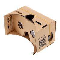 +【； 3D VR Glasses Set Home Film Wearable Device DIY Ultra Clear Google Viewing For Mobile Phone Cardboard Theater