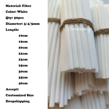 35cm length--Pair 3mm - 10mm Bamboo knitting stick Knitting Needles Pointed  Carbonized Wooden Single